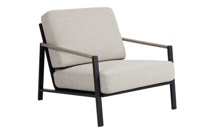 Brafab Lyra nojatuoli musta/ hiekka